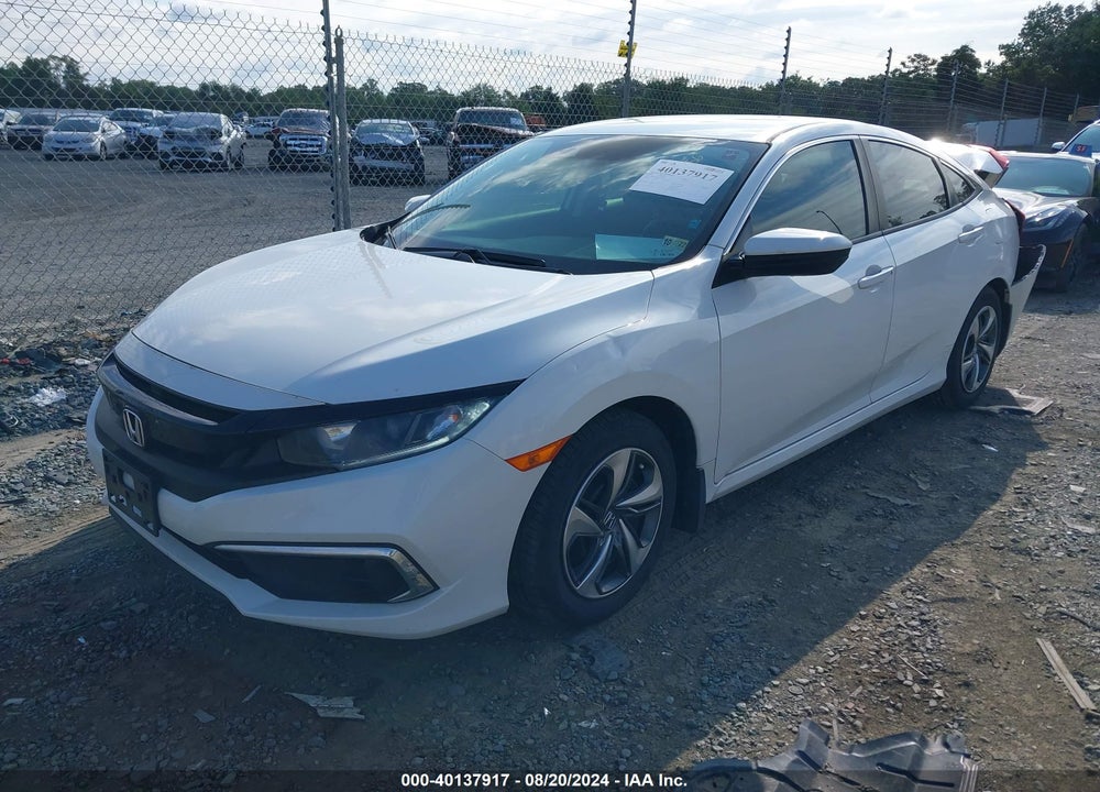 2020 HONDA CIVIC LX VIN: 2HGFC2F61LH538992