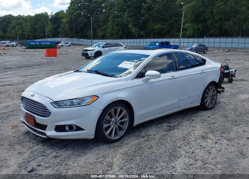 2014 FORD FUSION TITANIUM VIN: 3FA6P0K98ER304000