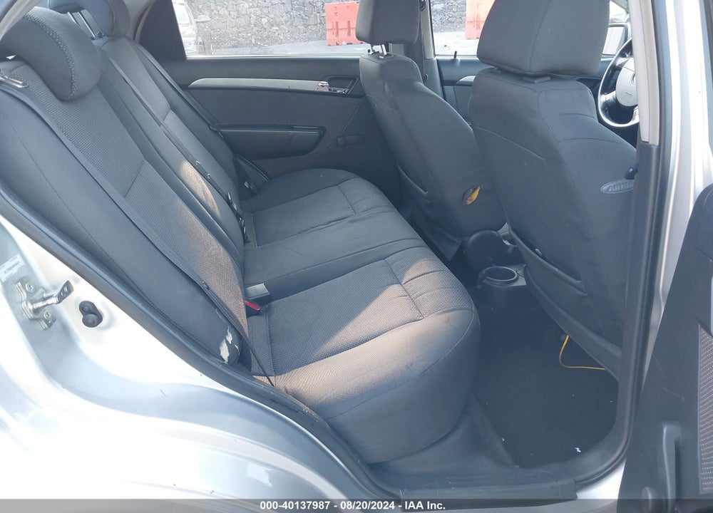 2011 CHEVROLET AVEO 1LT VIN: KL1TD5DEXBB184012