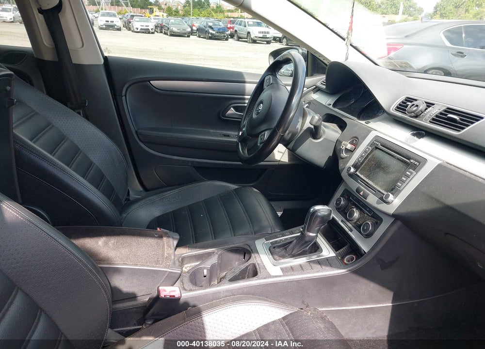 2012 VOLKSWAGEN CC SPORT VIN: WVWMP7AN4CE507586