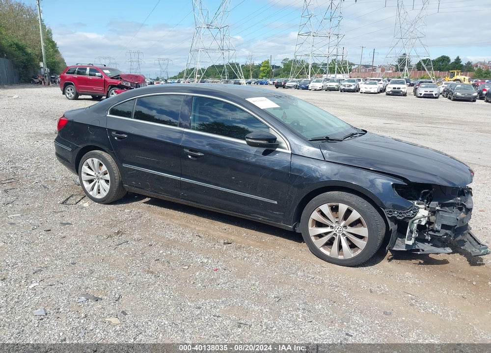 2012 VOLKSWAGEN CC SPORT VIN: WVWMP7AN4CE507586