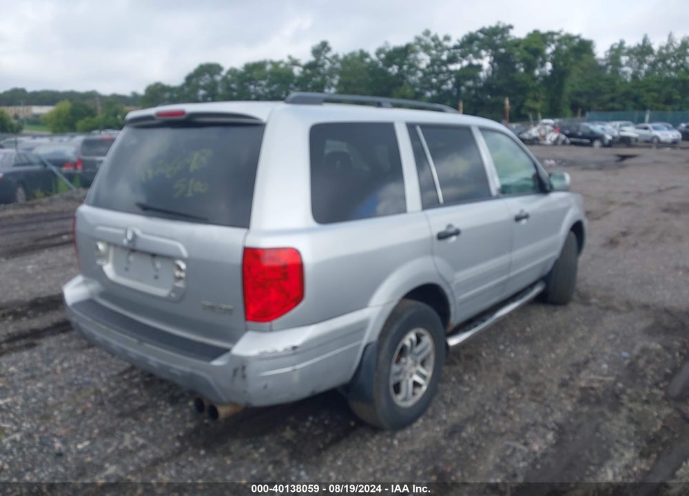 2004 HONDA PILOT VIN: 2HKYF18634H620334