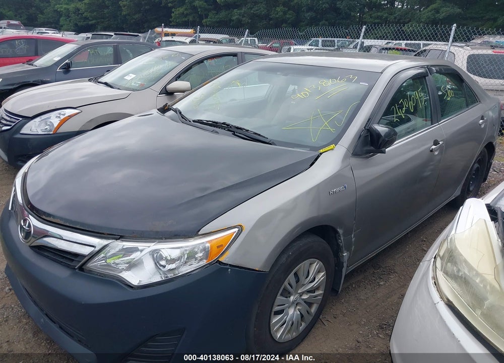 2012 TOYOTA CAMRY HYBRID LE VIN: 4T1BD1FK7CU023599