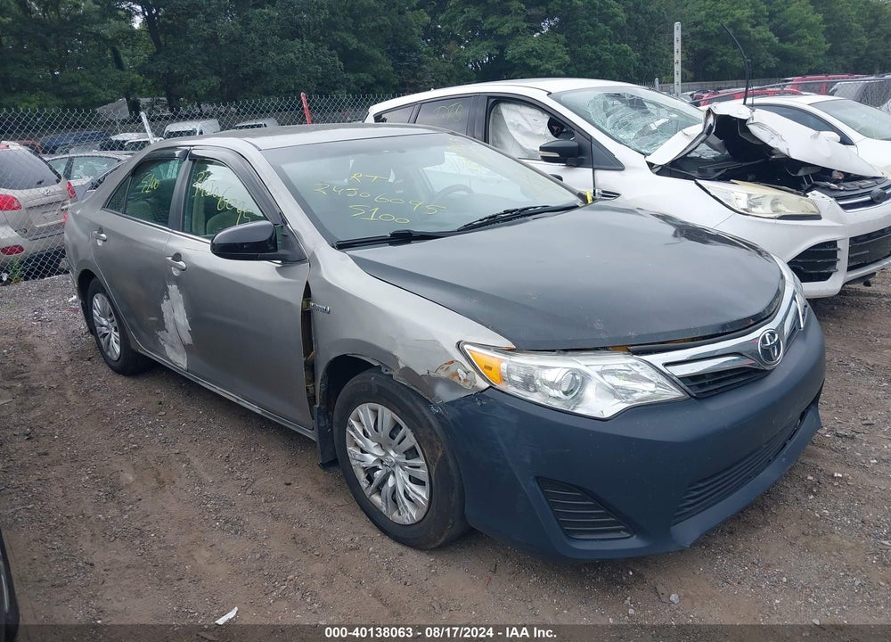 2012 TOYOTA CAMRY HYBRID LE VIN: 4T1BD1FK7CU023599