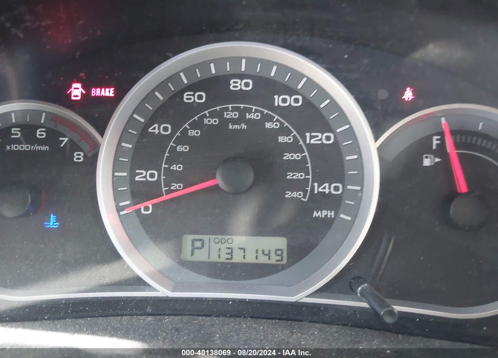 2010 SUBARU IMPREZA OUTBACK SPORT VIN: JF1GH6D60AH815686