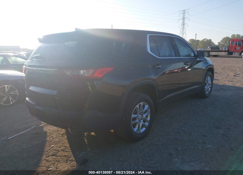 2021 CHEVROLET TRAVERSE LS VIN: 1GNEVFKW1MJ184934