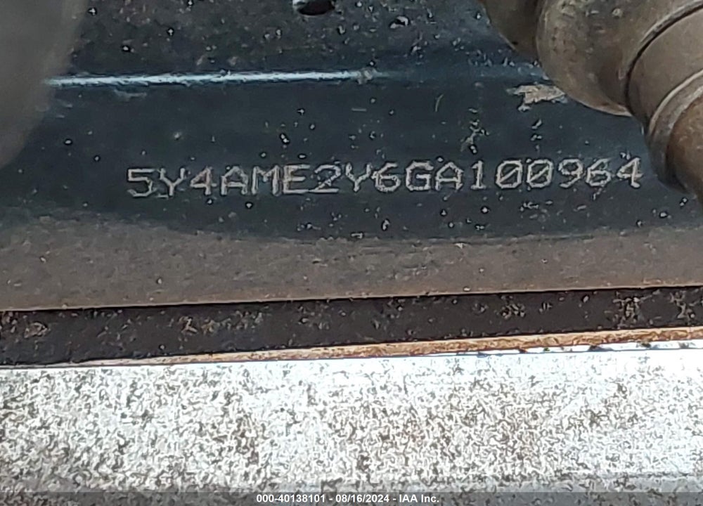 2016 YAMAHA YXE700 ES/SE VIN: 5Y4AME2Y6GA100964