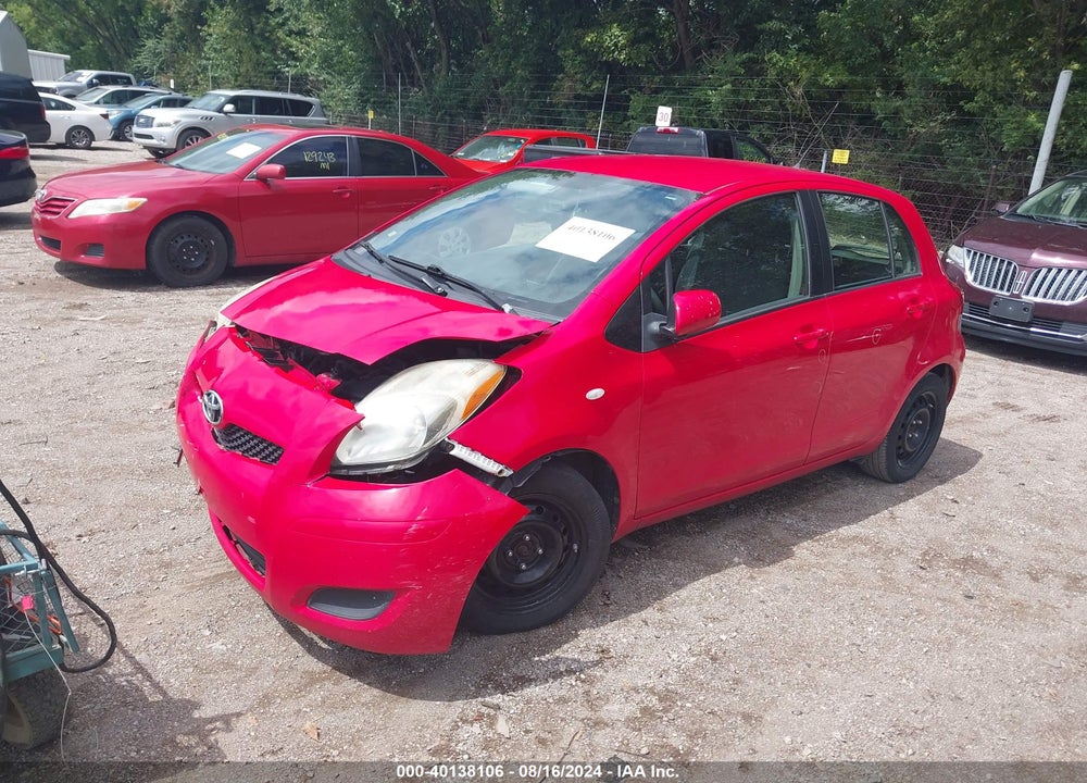 2011 TOYOTA YARIS VIN: JTDKT4K34B5339039