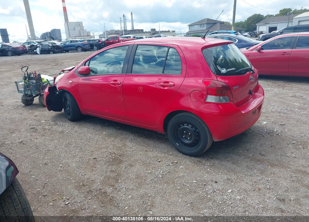 2011 TOYOTA YARIS VIN: JTDKT4K34B5339039
