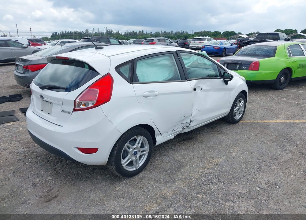 2019 FORD FIESTA SE VIN: 3FADP4EJ3KM122332