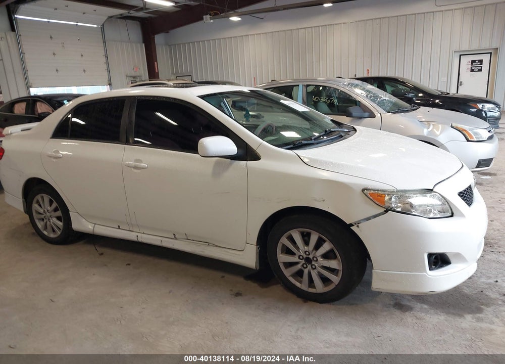 2010 TOYOTA COROLLA S VIN: 2T1BU4EE3AC474072