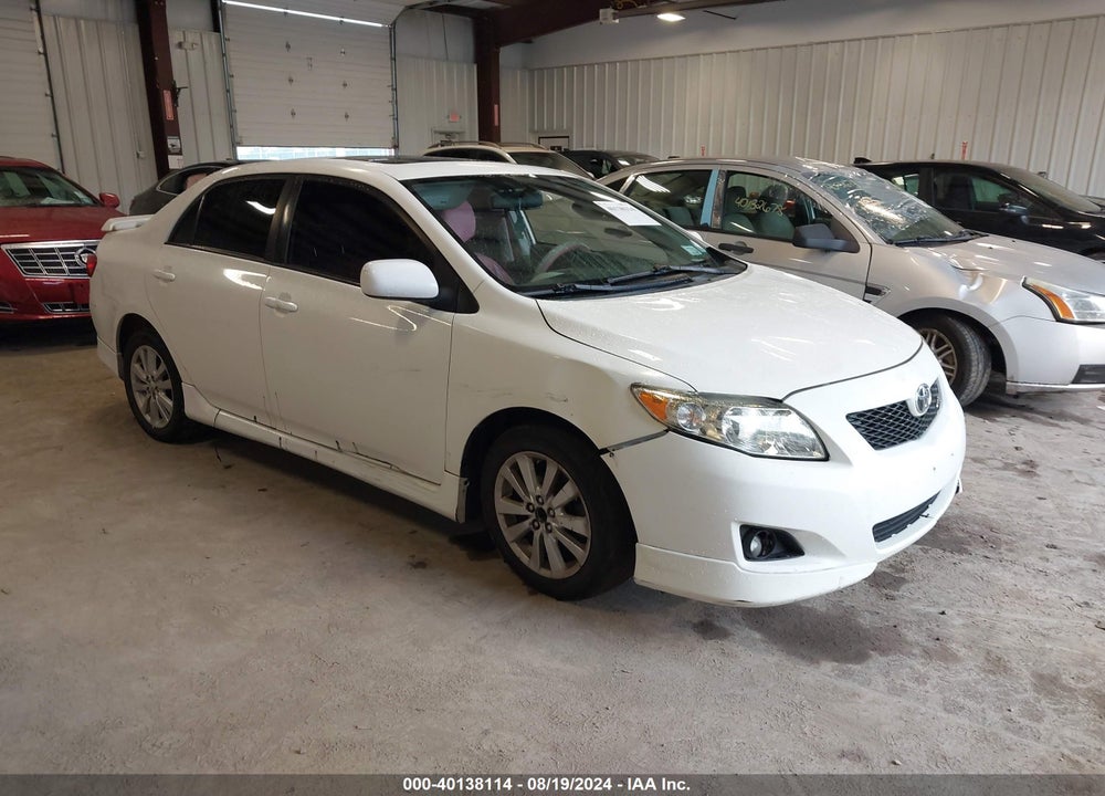 2010 TOYOTA COROLLA S VIN: 2T1BU4EE3AC474072
