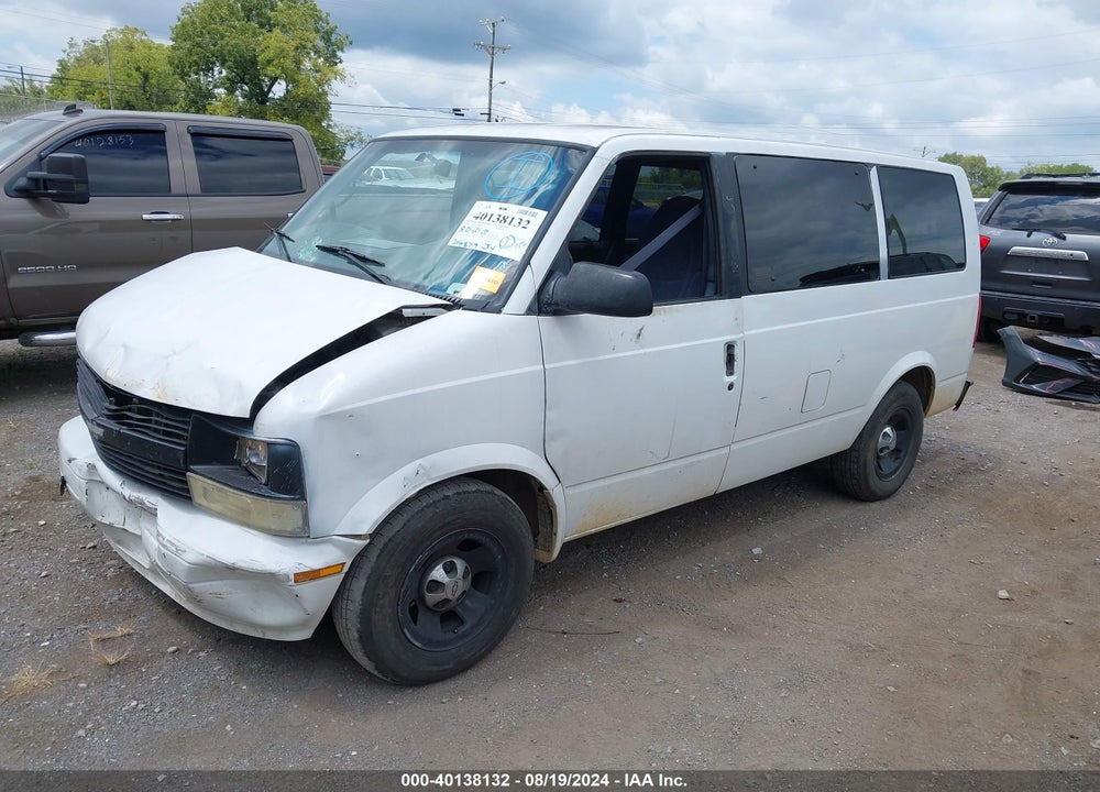 1998 CHEVROLET ASTRO VIN: 1GNDM19W8WB142958