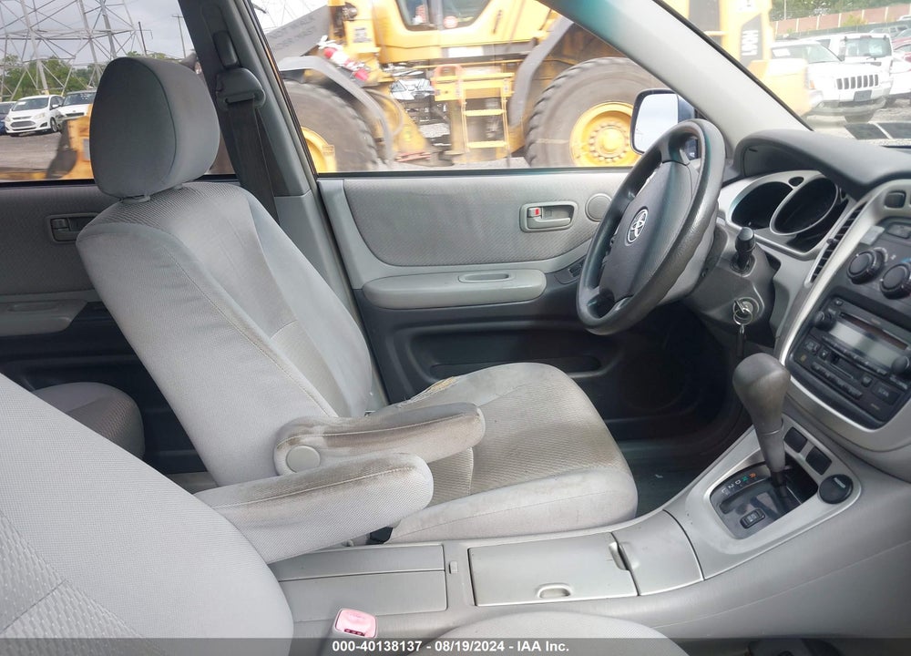2005 TOYOTA HIGHLANDER VIN: JTEGD21A850117916