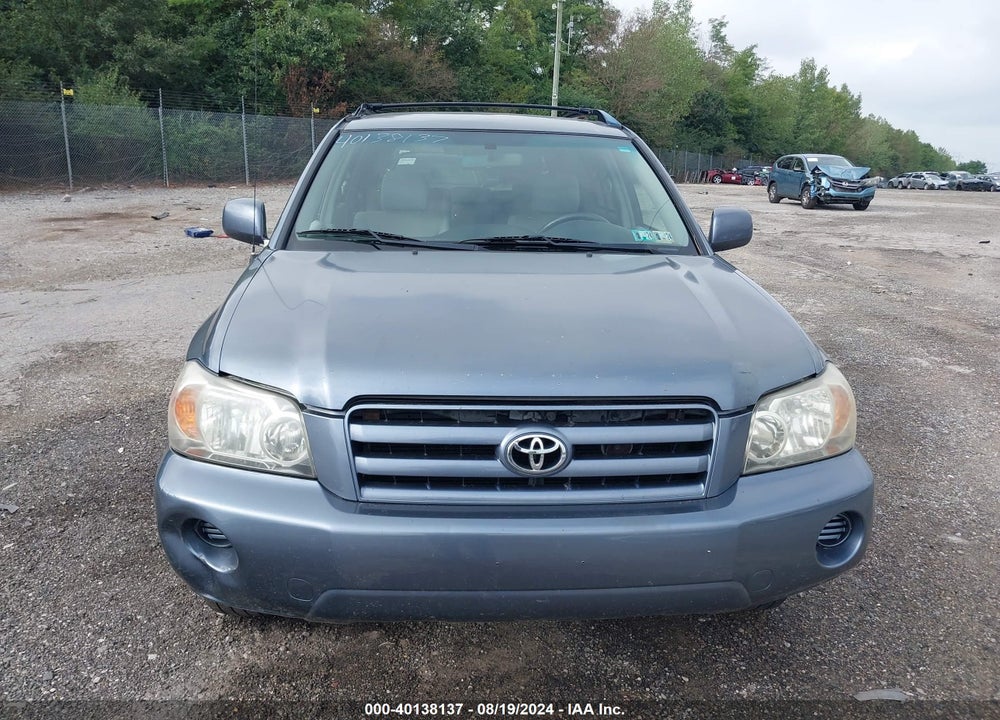 2005 TOYOTA HIGHLANDER VIN: JTEGD21A850117916
