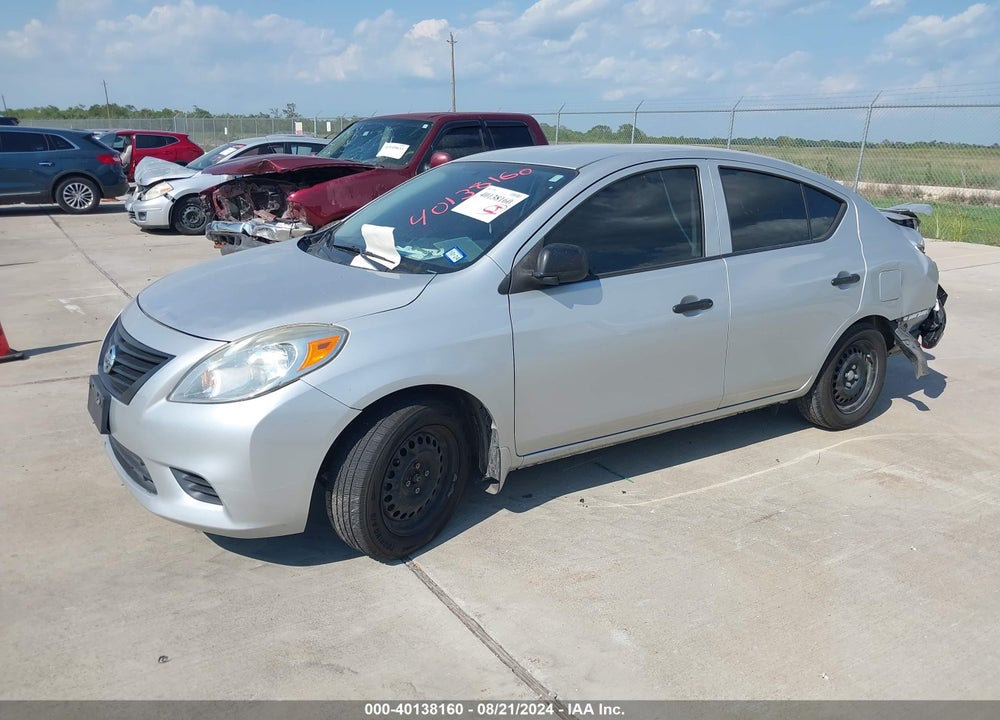 2014 NISSAN VERSA 1.6 S+ VIN: 3N1CN7AP3EL821092
