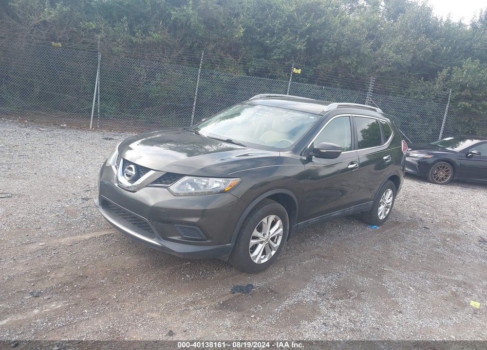 2014 NISSAN ROGUE SV VIN: 5N1AT2MV2EC872730