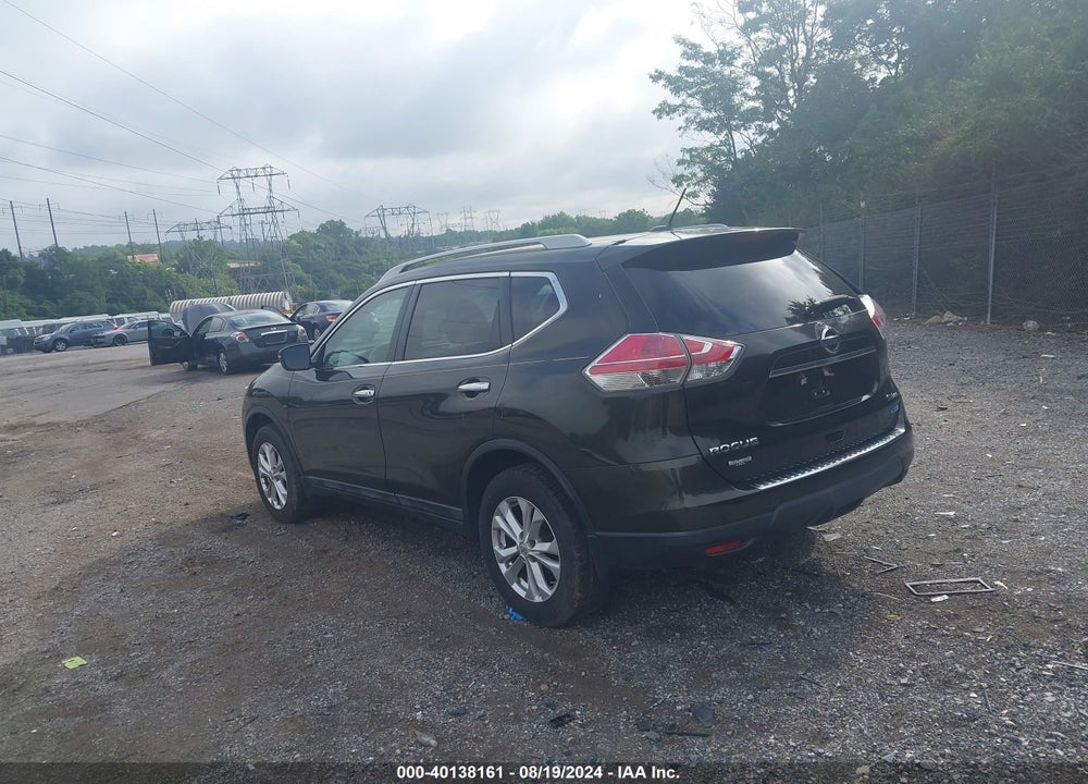 2014 NISSAN ROGUE SV VIN: 5N1AT2MV2EC872730