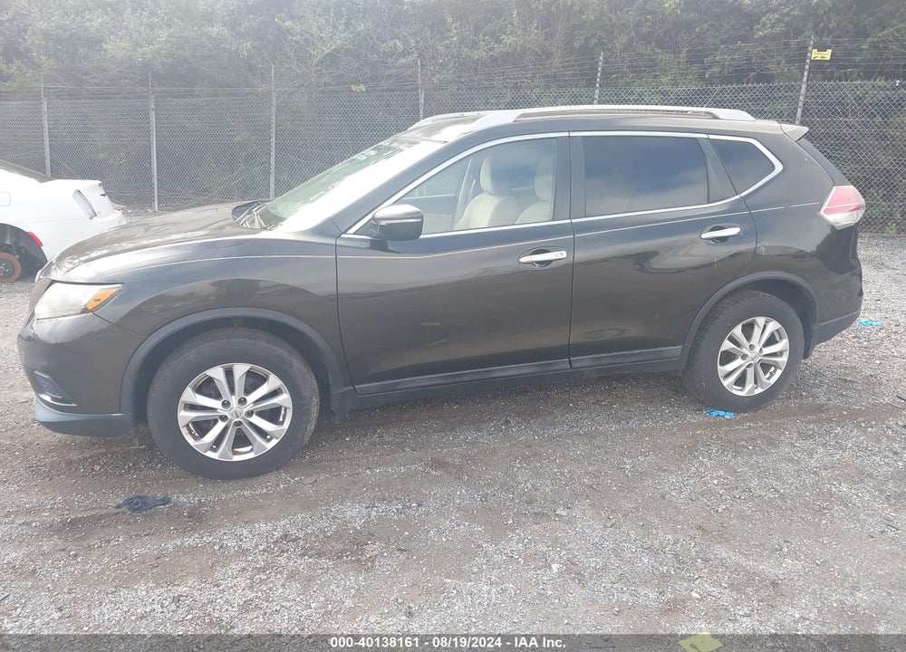 2014 NISSAN ROGUE SV VIN: 5N1AT2MV2EC872730