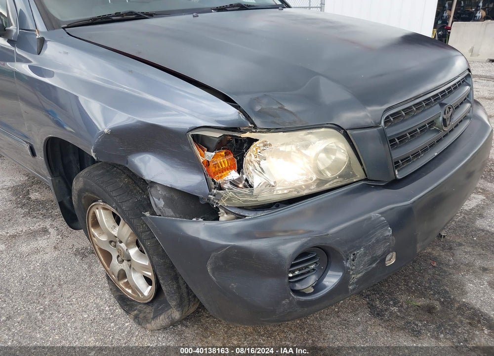 2006 TOYOTA HIGHLANDER V6 VIN: JTEDP21A260105093