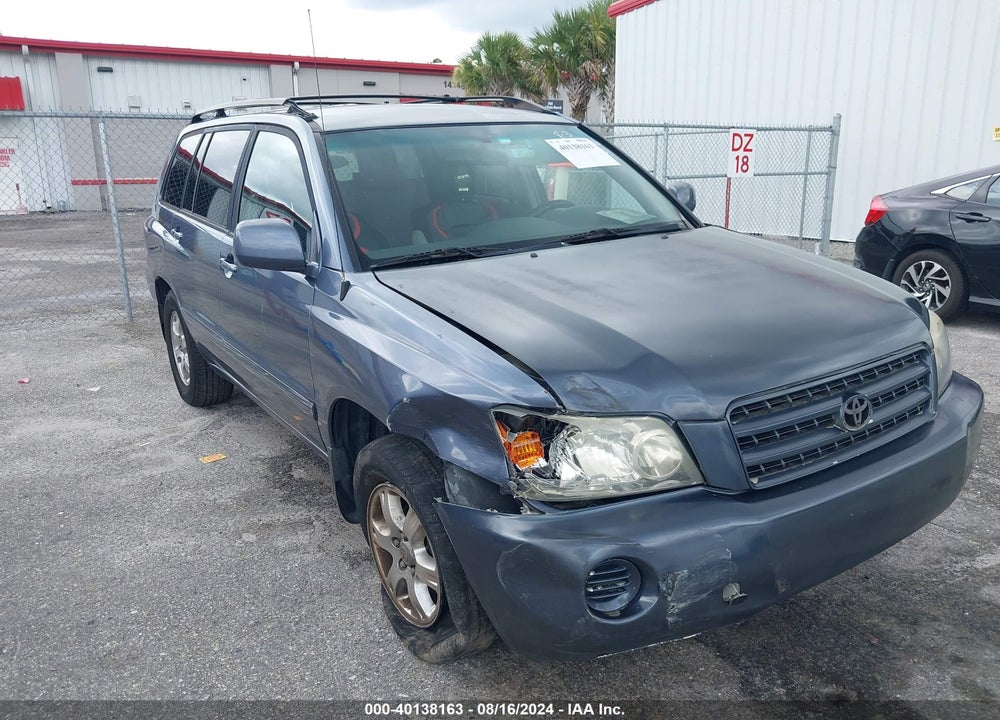2006 TOYOTA HIGHLANDER V6 VIN: JTEDP21A260105093