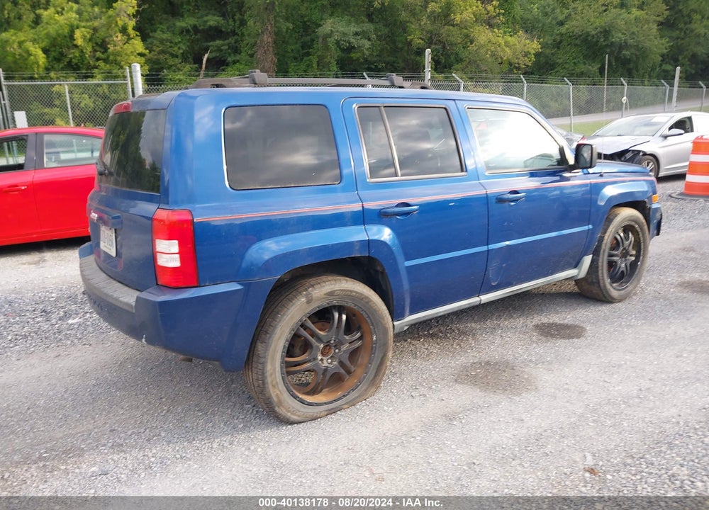 2010 JEEP PATRIOT SPORT VIN: 1J4NF2GB6AD525530