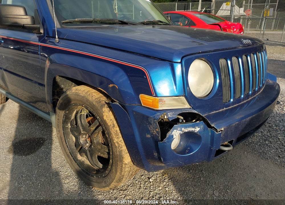 2010 JEEP PATRIOT SPORT VIN: 1J4NF2GB6AD525530