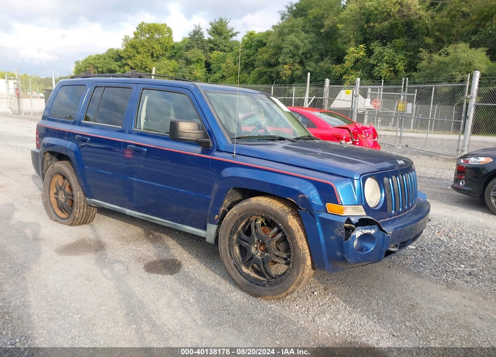 2010 JEEP PATRIOT SPORT VIN: 1J4NF2GB6AD525530