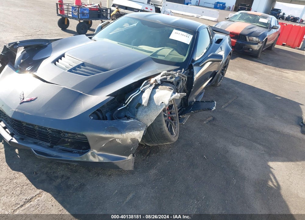 2017 CHEVROLET CORVETTE Z06 VIN: 1G1YU2D64H5601887