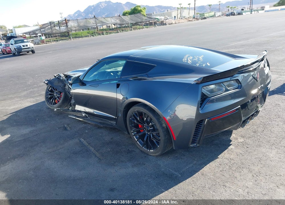 2017 CHEVROLET CORVETTE Z06 VIN: 1G1YU2D64H5601887