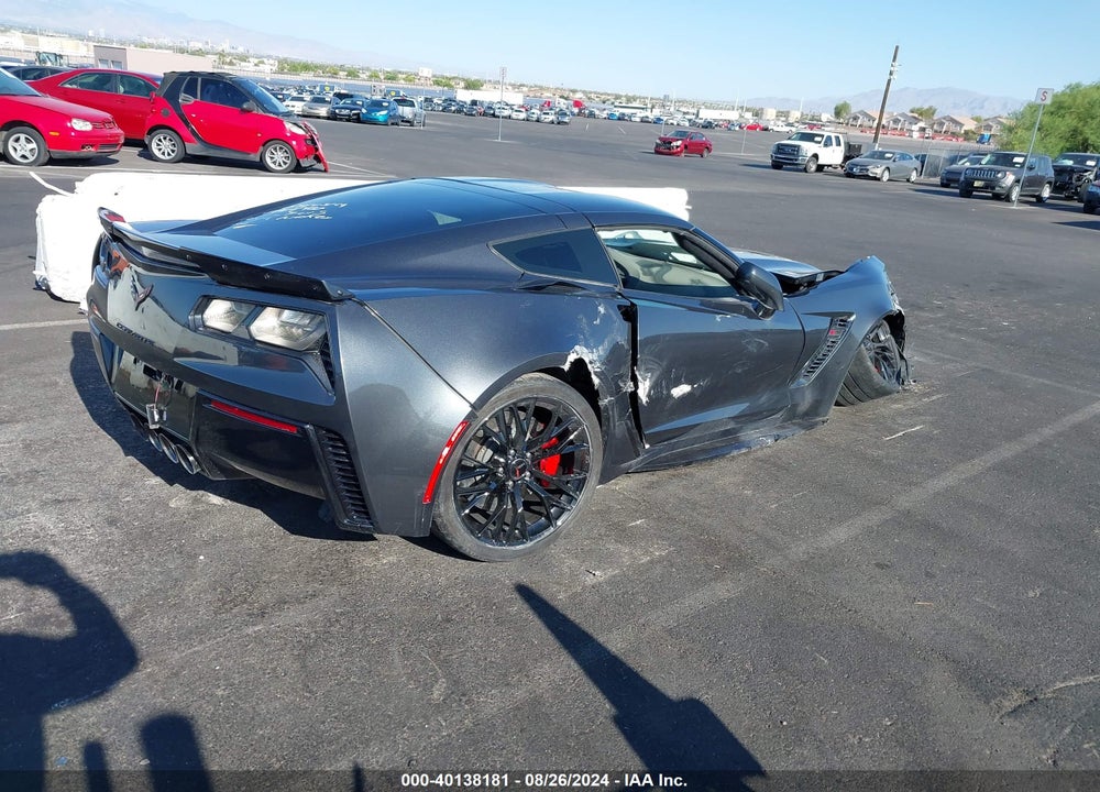 2017 CHEVROLET CORVETTE Z06 VIN: 1G1YU2D64H5601887
