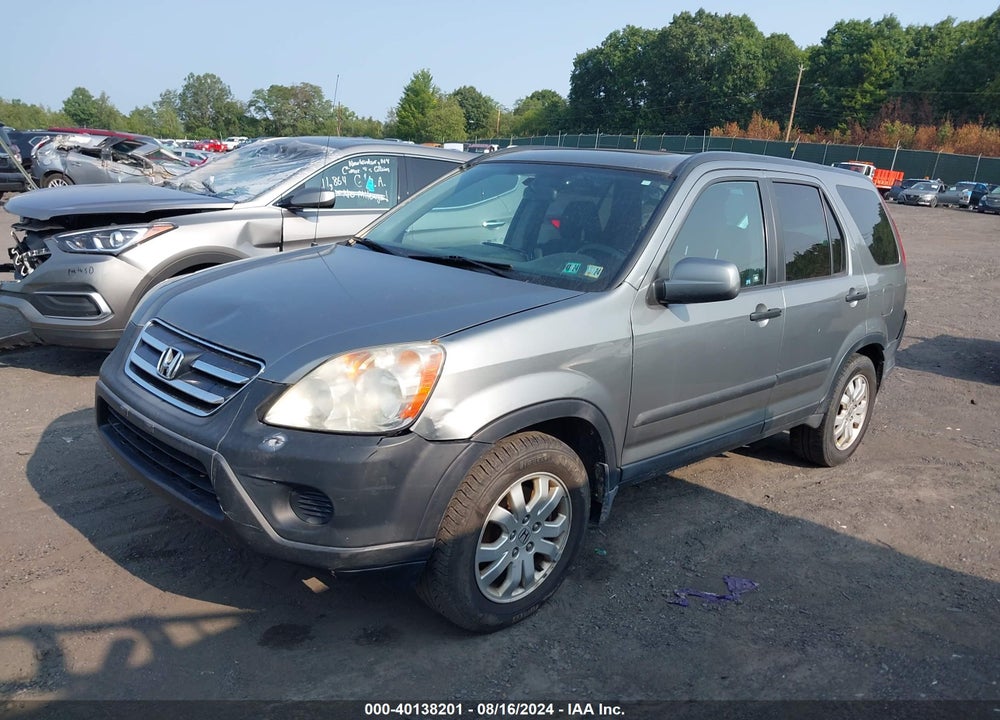 2006 HONDA CR-V EX VIN: SHSRD78816U407729