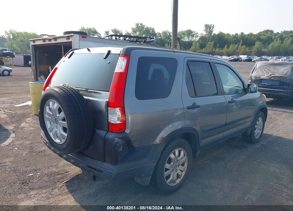 2006 HONDA CR-V EX VIN: SHSRD78816U407729