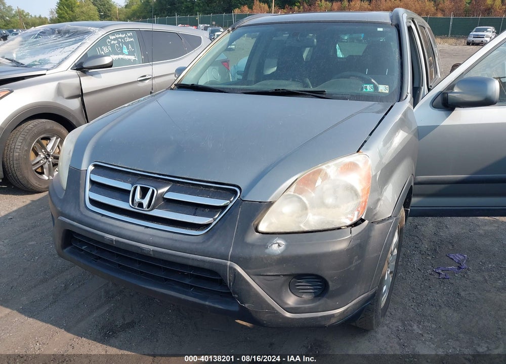 2006 HONDA CR-V EX VIN: SHSRD78816U407729