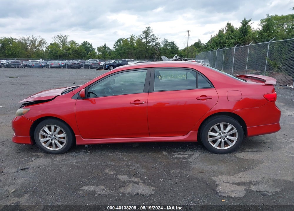 2010 TOYOTA COROLLA S VIN: 2T1BU4EE0AC315221