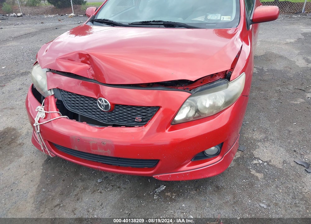 2010 TOYOTA COROLLA S VIN: 2T1BU4EE0AC315221