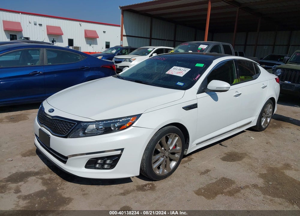 2015 KIA OPTIMA SXL TURBO VIN: 5XXGR4A61FG517443
