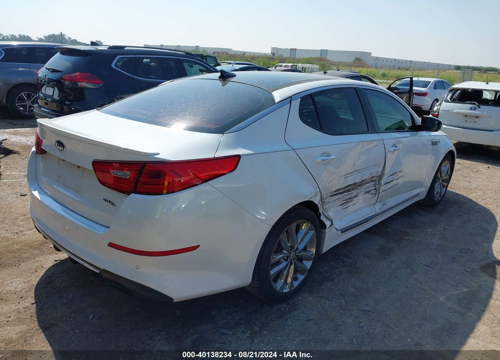 2015 KIA OPTIMA SXL TURBO VIN: 5XXGR4A61FG517443