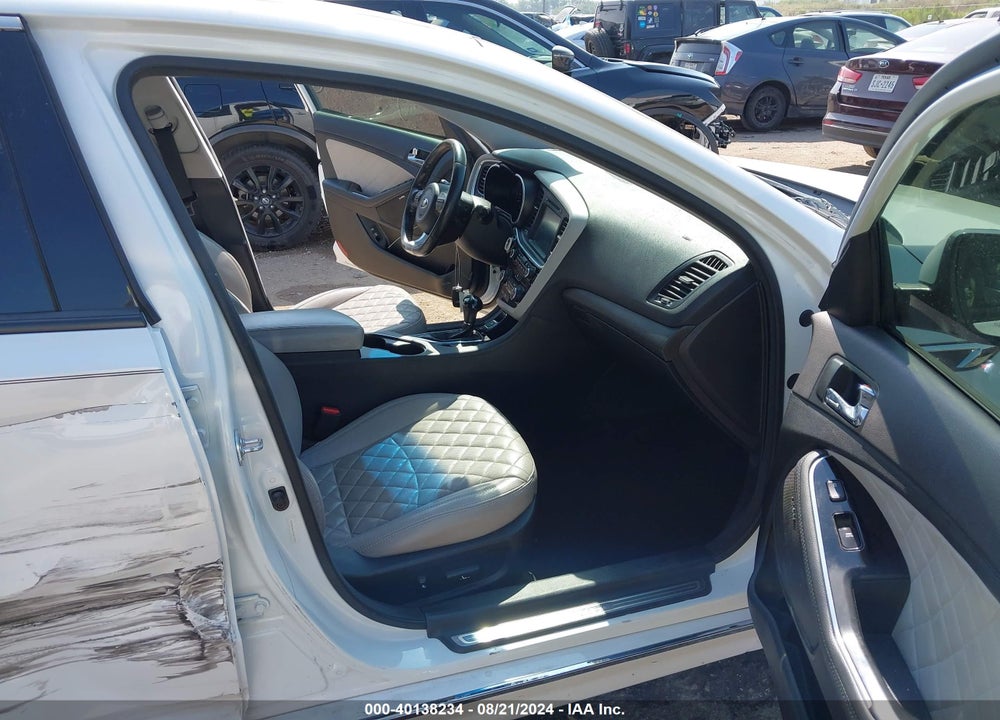 2015 KIA OPTIMA SXL TURBO VIN: 5XXGR4A61FG517443