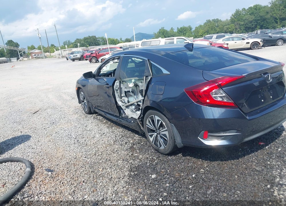 2018 HONDA CIVIC EX-T VIN: JHMFC1F3XJX023415