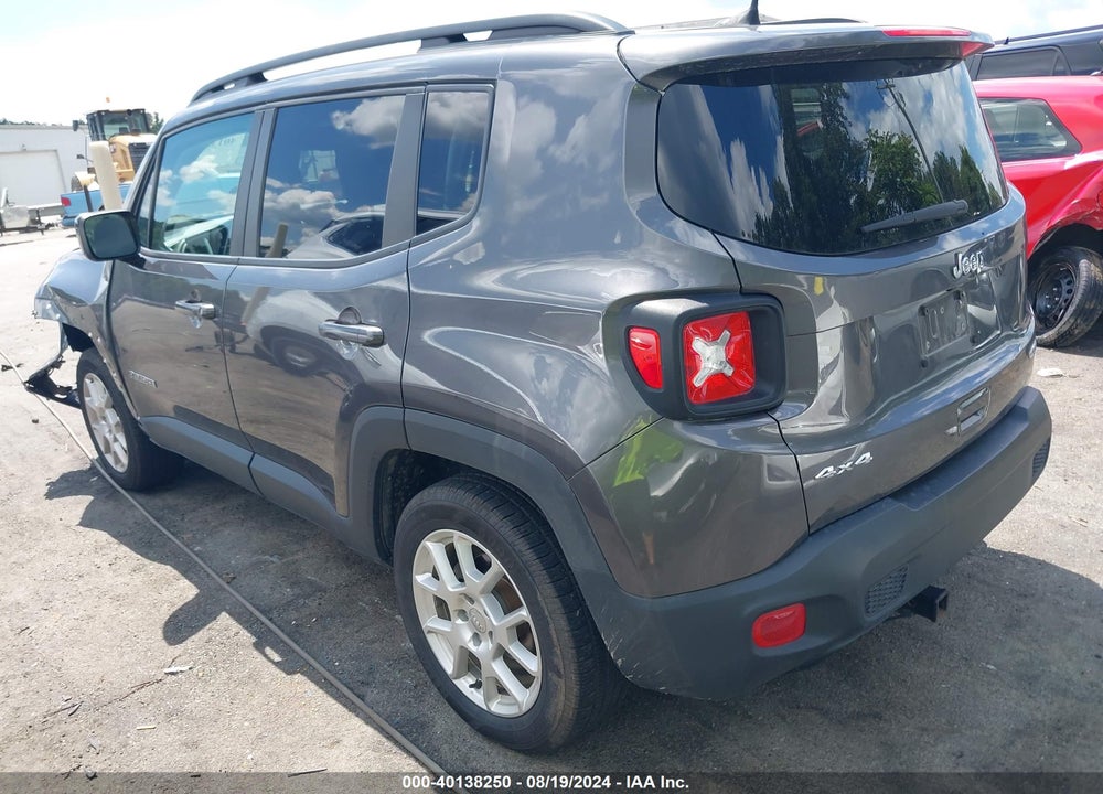 2020 JEEP RENEGADE LATITUDE 4X4 VIN: ZACNJBBB1LPK96204