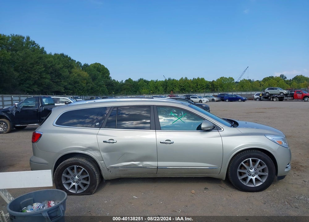 2016 BUICK ENCLAVE LEATHER VIN: 5GAKVBKD6GJ230086