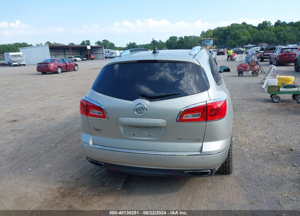 2016 BUICK ENCLAVE LEATHER VIN: 5GAKVBKD6GJ230086