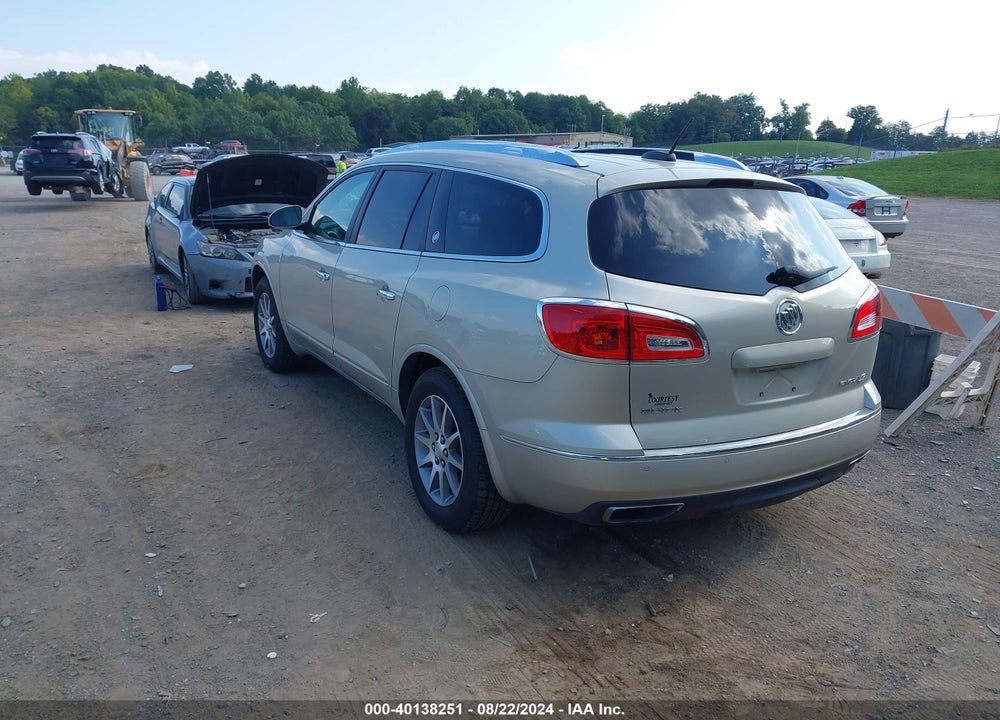 2016 BUICK ENCLAVE LEATHER VIN: 5GAKVBKD6GJ230086