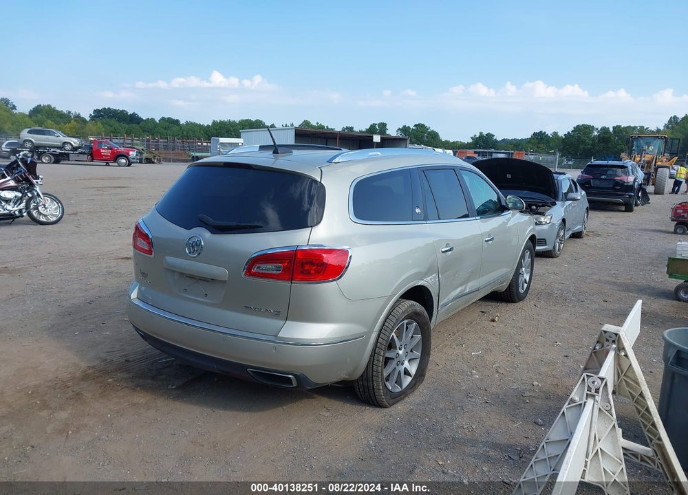 2016 BUICK ENCLAVE LEATHER VIN: 5GAKVBKD6GJ230086