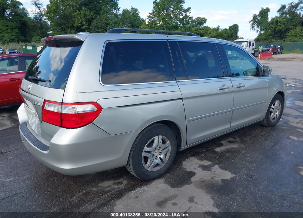 2007 HONDA ODYSSEY VIN: 5FNRL38777B406581