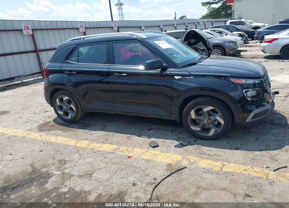2022 HYUNDAI VENUE SEL VIN: KMHRC8A37NU151824