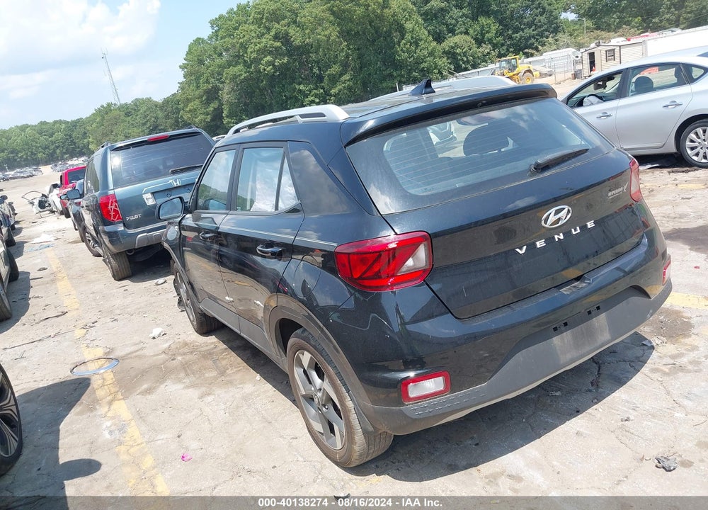 2022 HYUNDAI VENUE SEL VIN: KMHRC8A37NU151824