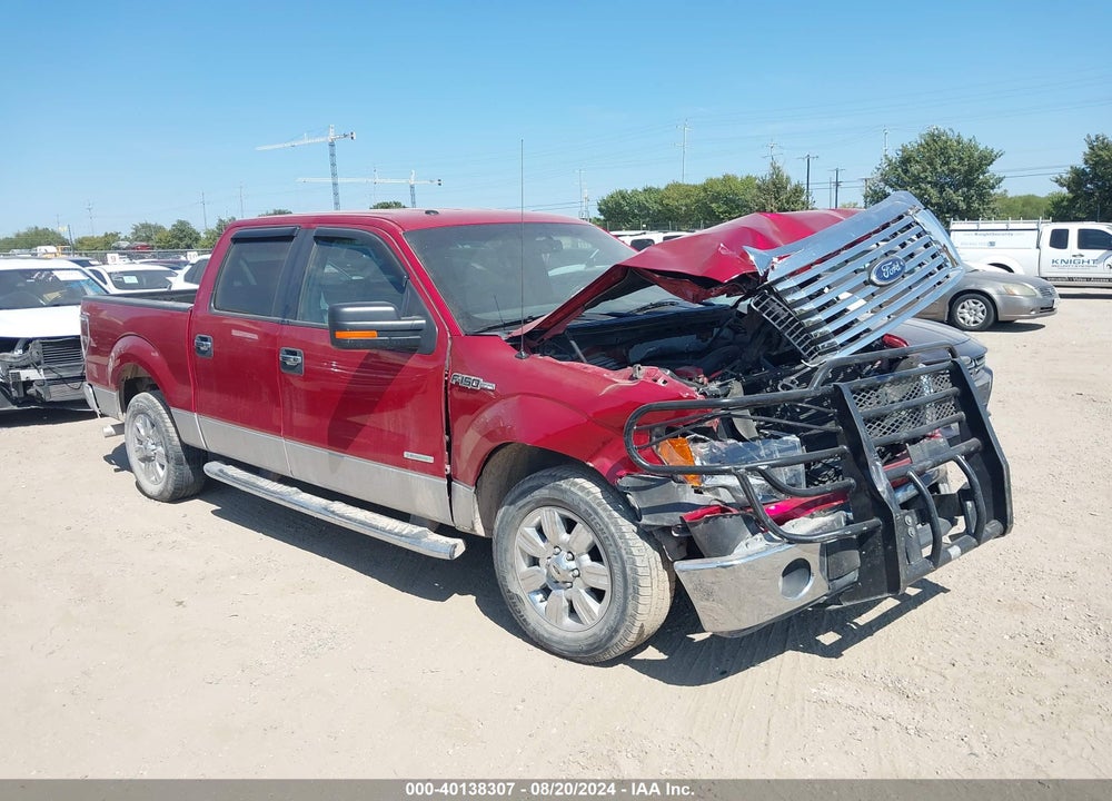 2012 FORD F-150 XLT VIN: 1FTFW1CTXCKD57585