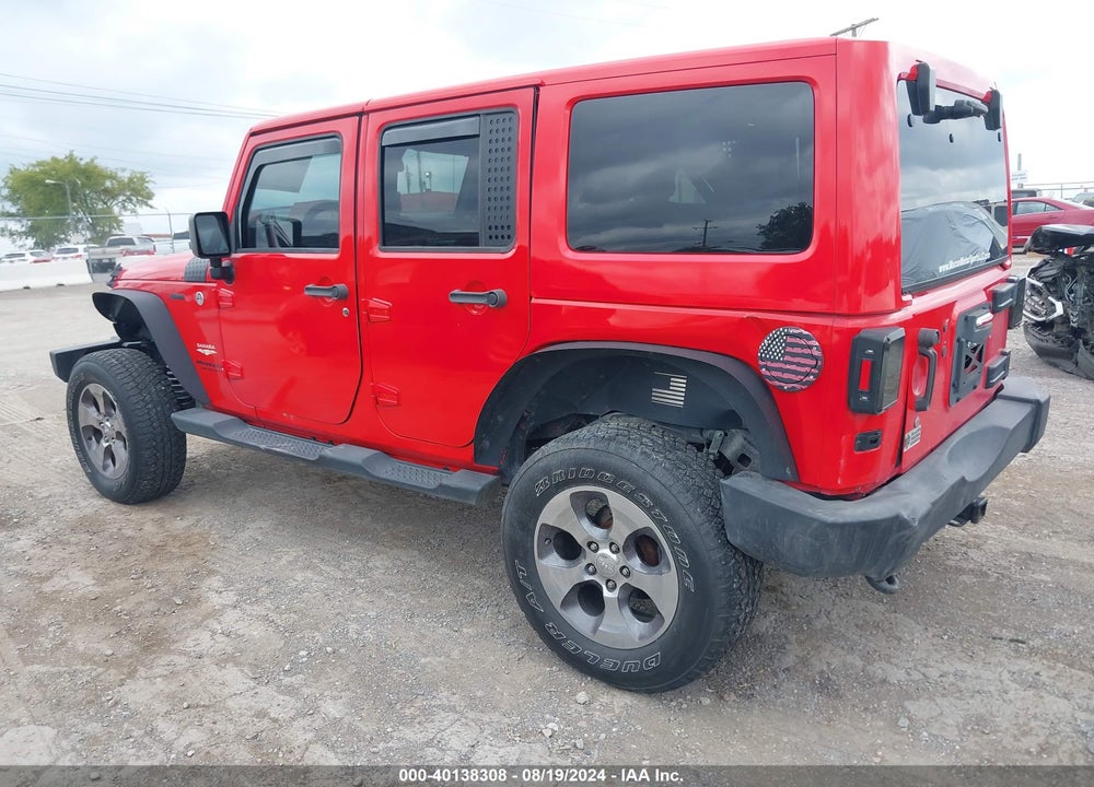 2015 JEEP WRANGLER UNLIMITED SAHARA VIN: 1C4BJWEG8FL535356